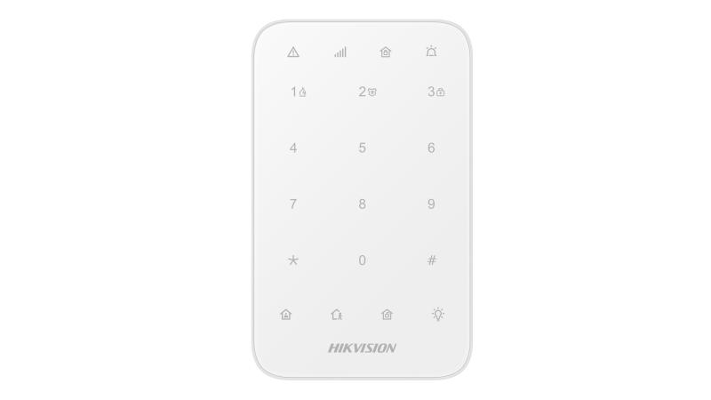 Hikvision DS-PK1-E-WB — Alarm AX Pro Clavier LED sans fil