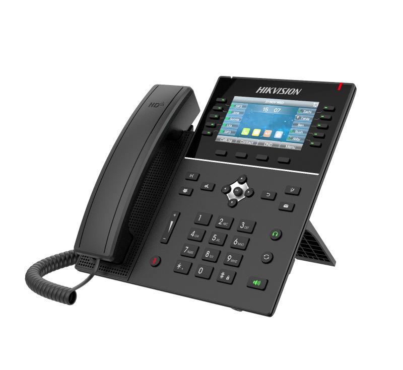 Hikvision DS-KP8200-HE1 — Télephone SIP Ecran 4.3''  20 lines SIP Audio HD