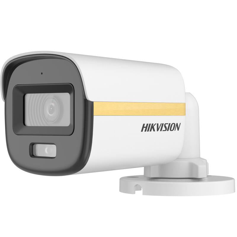 DS-2CE10DF3T-LPFS 2 MP ColorVu Dual-light Fixed Mini Bullet Camera