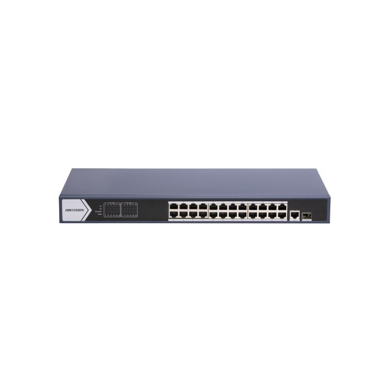 DS-3E0526P-E (B) 24 Port Gigabit Unmanaged POE Switch