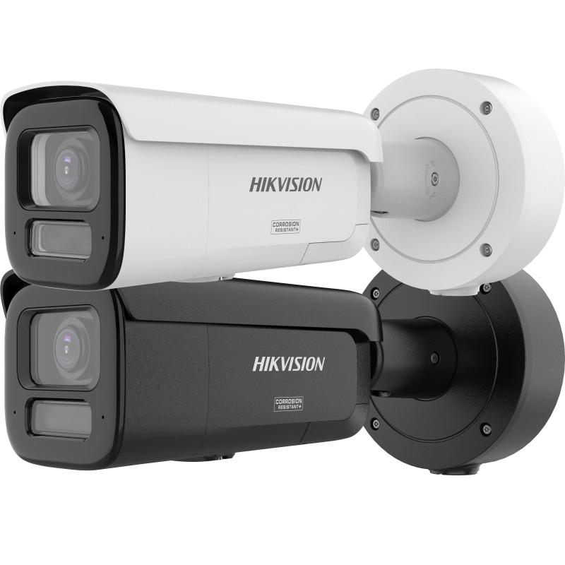 DS-2CD3647G3-LIZSU(Y)/SL 4 MP Dual Illumination Strobe Light and Audible Warning Motorized Varifocal Bullet Network Camera