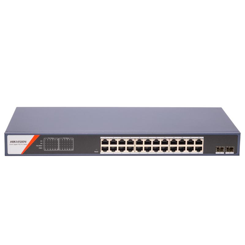 Hikvision DS-3E1526P-SI-24P2F smart managed PoE switch