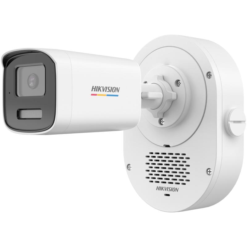 DS-2CE13DF0T-LXTS 2MP SoundMax Two Way Audio & Siren Fixed Bullet Camera