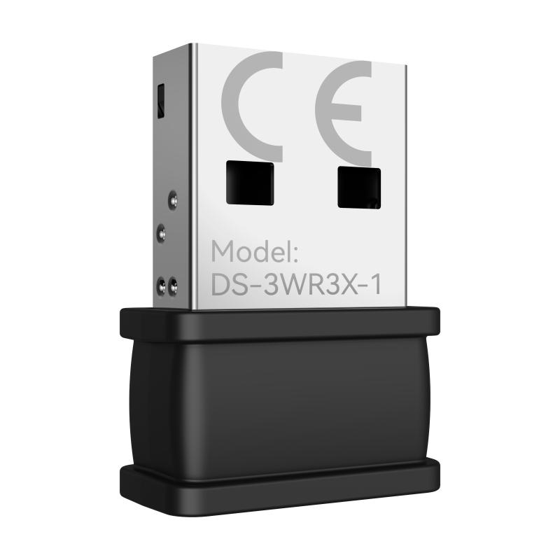 Hikvision DS-3WR3X-1 — Adaptateur USB Nano Wi-Fi 6 sans fil