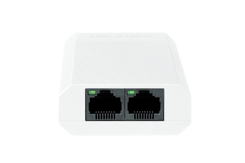Hikvision DS-3E0503DP-E/R — Répéteur PoE Gigabit.1 GE POE in. 2 GE POE out